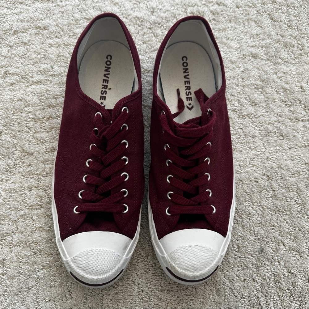 Converse Maroon Low-Top Sneakers